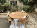 Teak Garden Furniture round Table Benches