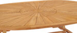 resized oval table