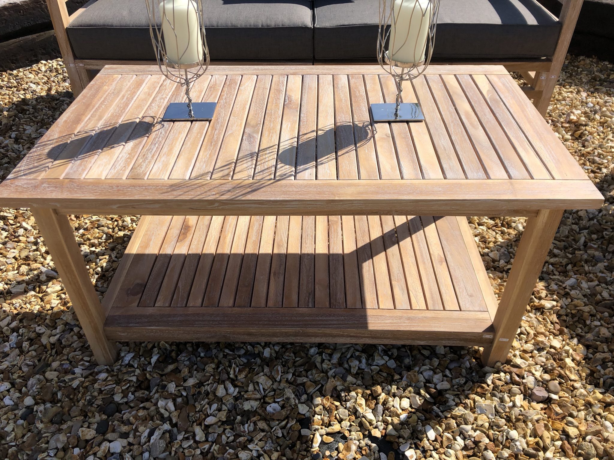 Teak Garden Sofa Set with Coffee Table Teak Garden Furniture Outlet