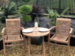 Teak Garden Furniture Bistro Set