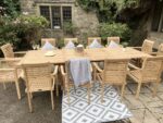 Teak Garden Furniture 12 Seater rectangle