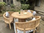 Teak Garden Furniture 150 3 bench b