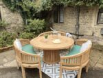 Teak Garden Furniture 150 3 bench cu
