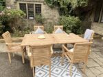 Teak Garden Furniture Extendin 3m set 1