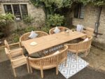 Teak Garden furniture 16 seater