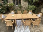 Teak Garden furniture 3m set