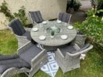 rattan garden furniture recline