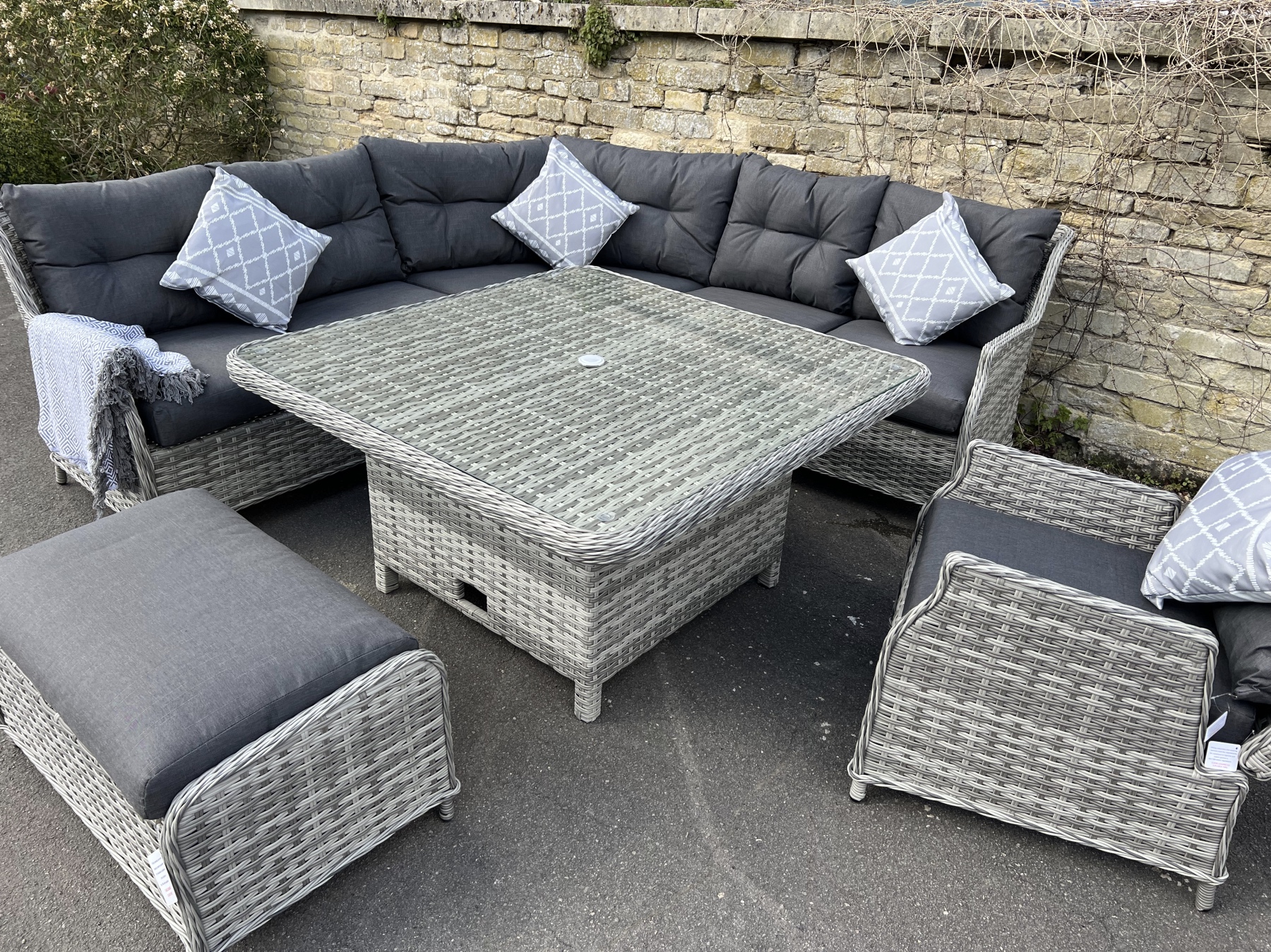 Rattan Sofa Set