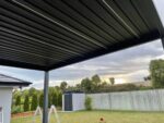 3x3m pergola with lights