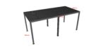 aluminium pergola 6x4m