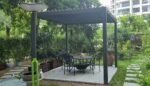 aluminium gazebo pergola