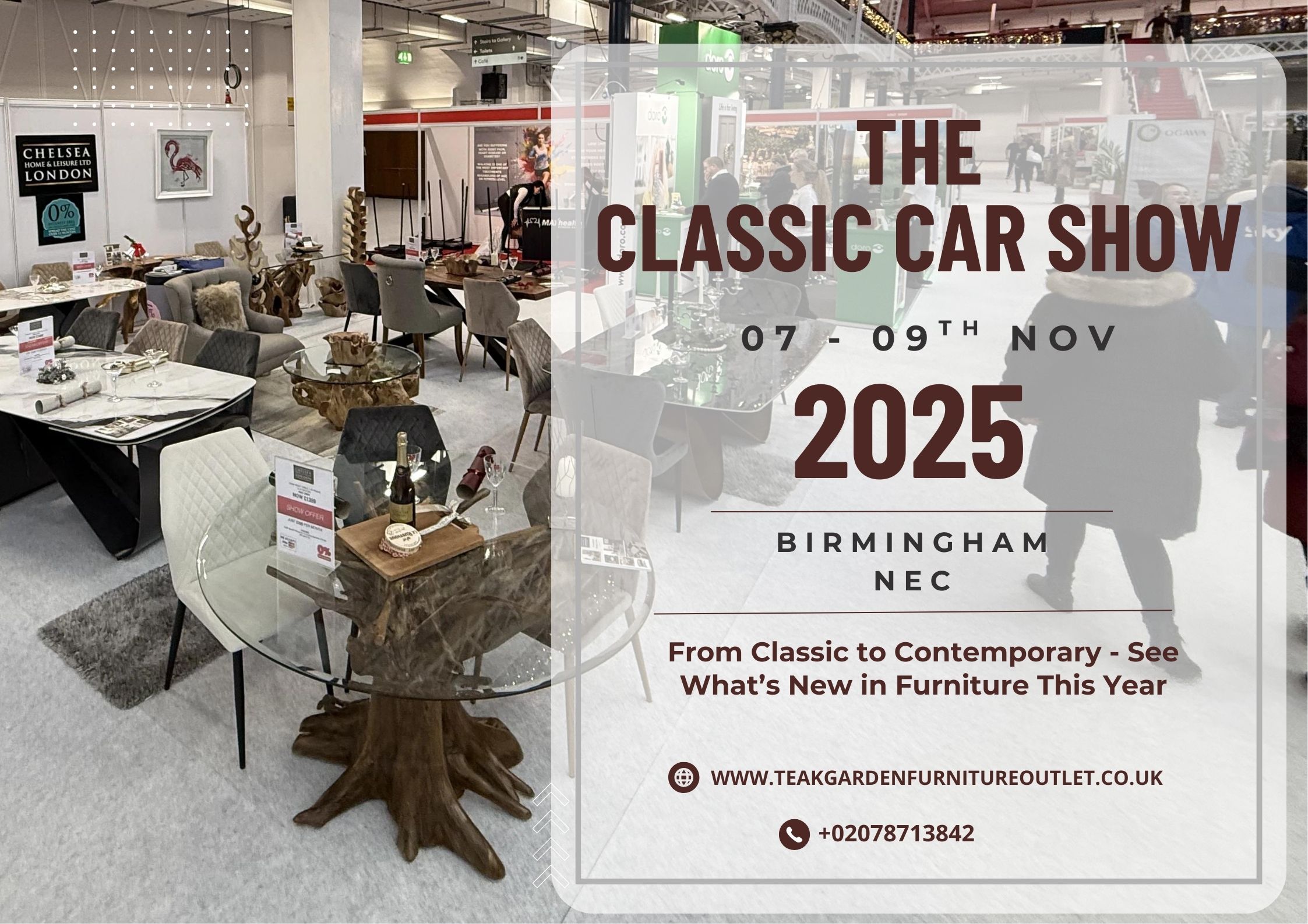The Classic Car Show, NEC Birmingham, Marston Green, 7–9 November 2025