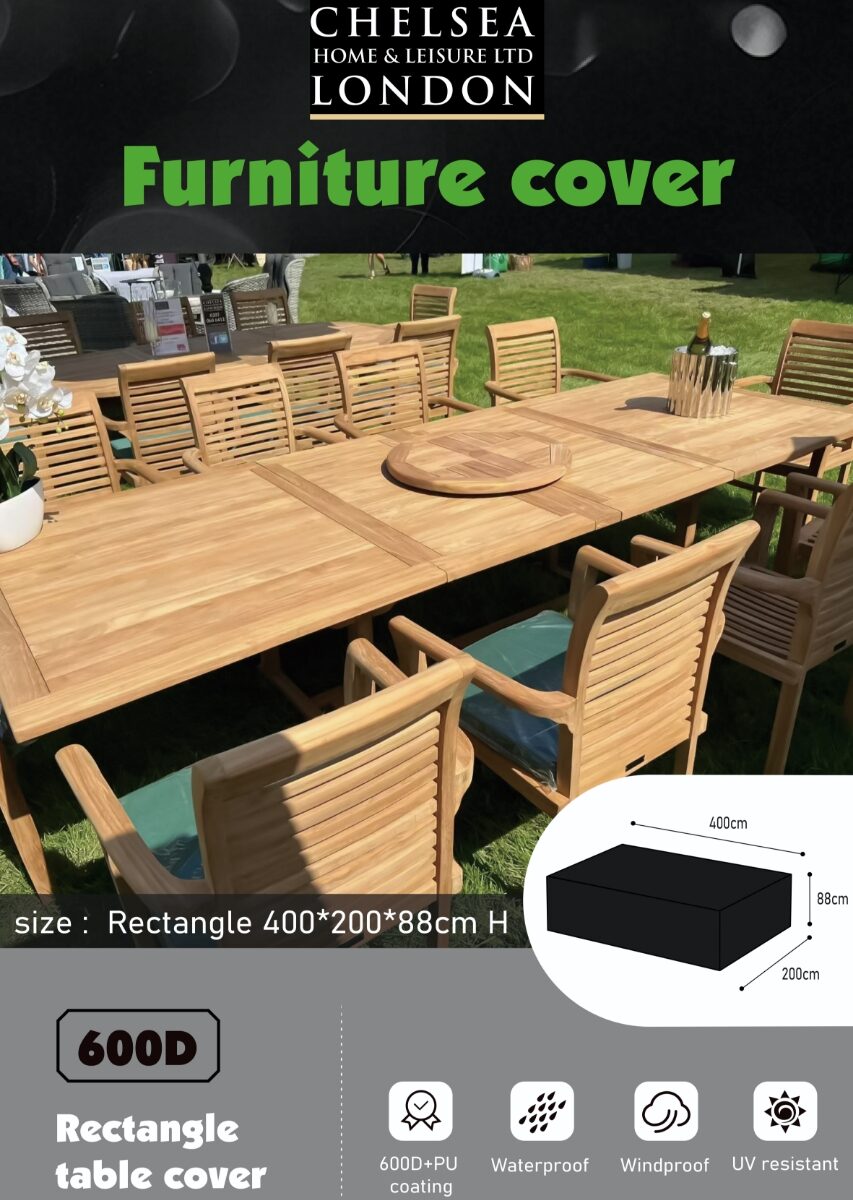 furniutre cover for large ext table set