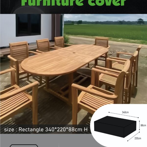 teak ext set cover