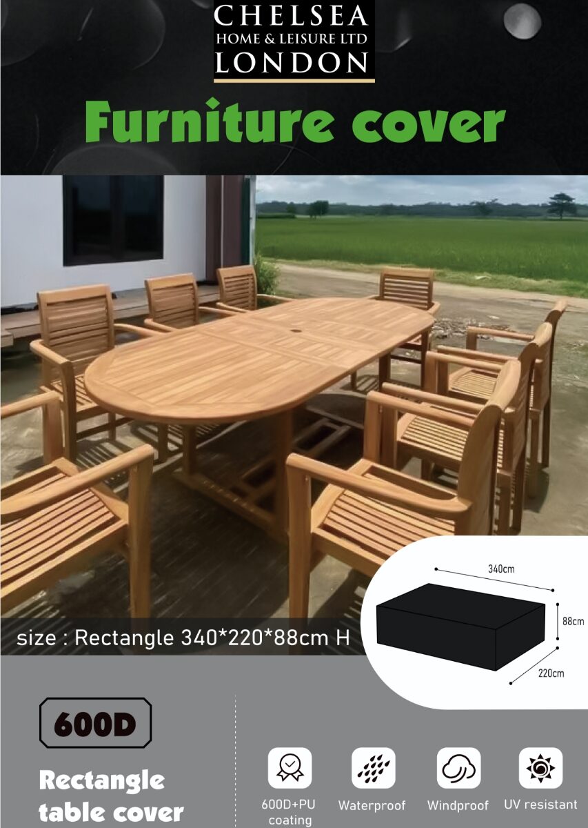 teak ext set cover
