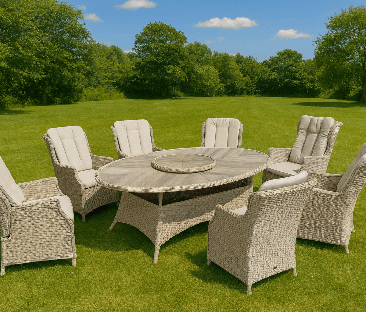 rattan garden set