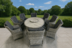 Rattan garden furniture set