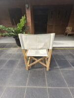 teak director chair