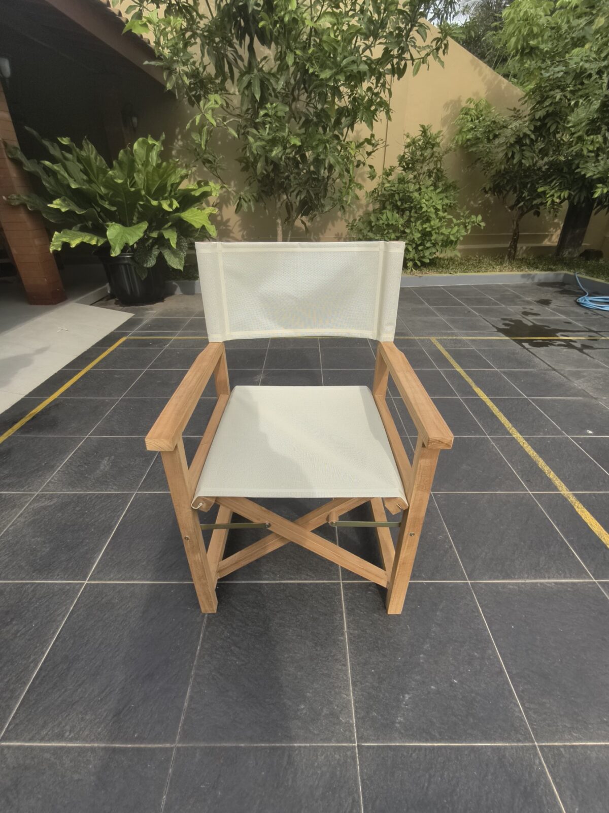 teak directors chair