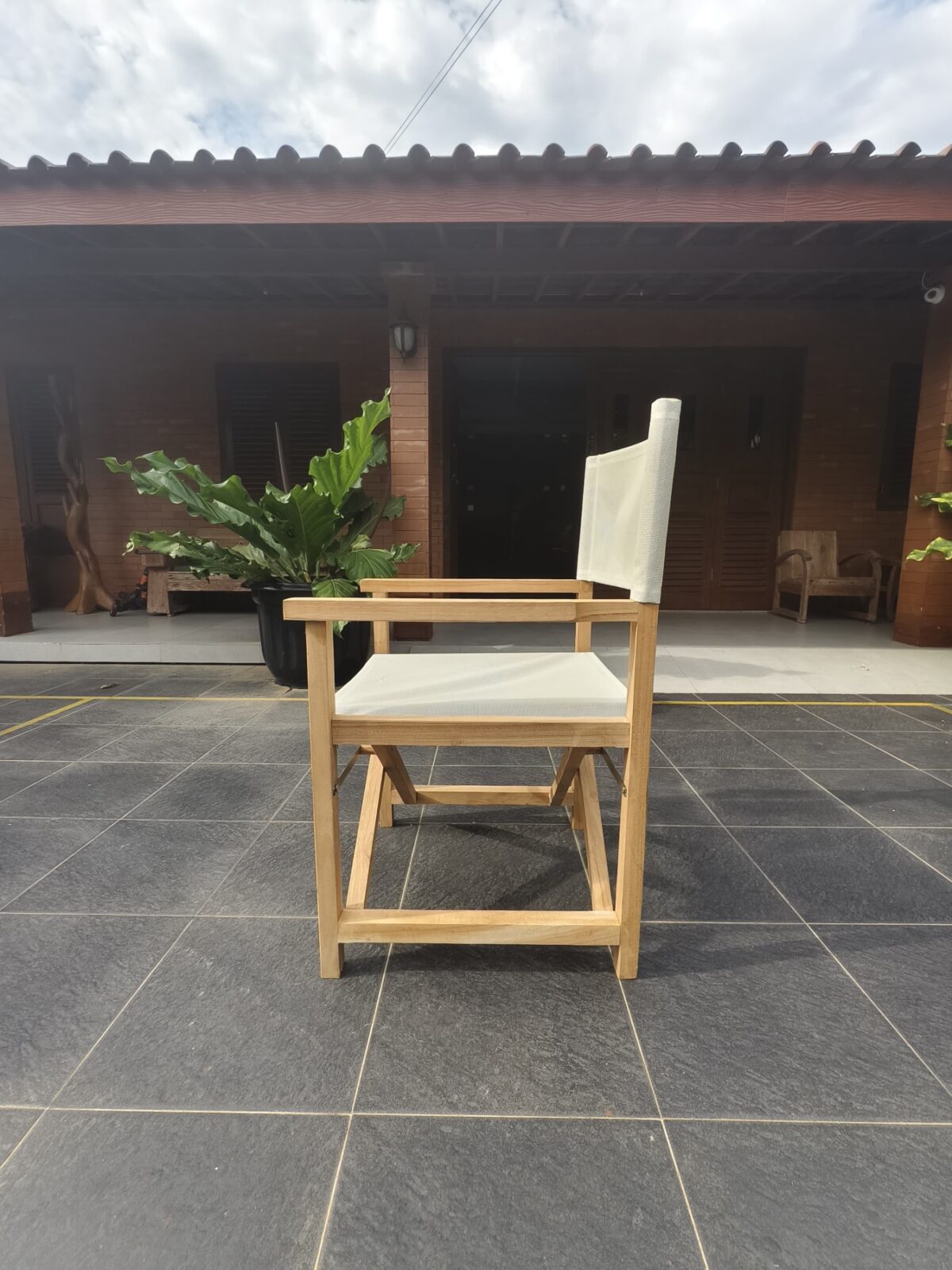 teak directors chair