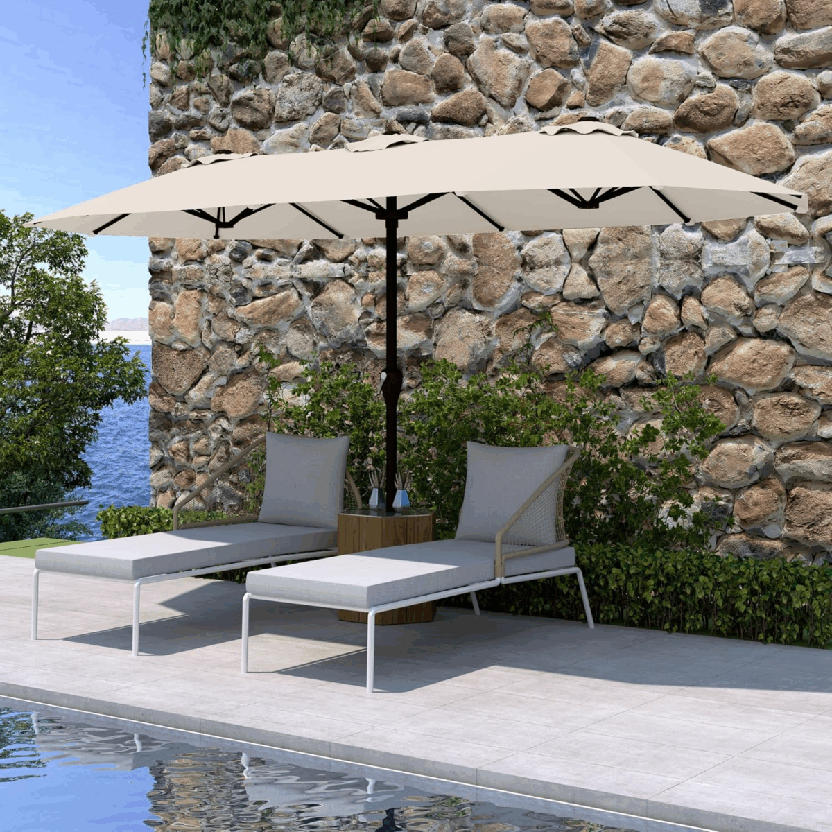 large parasol