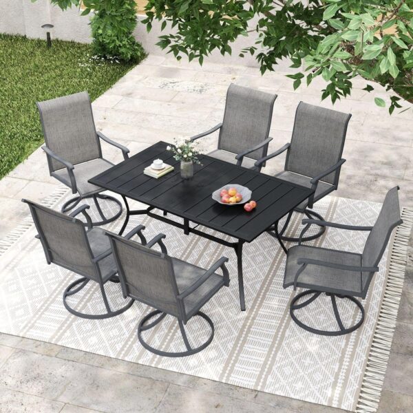 rectange garden set