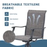 swivel arm chair