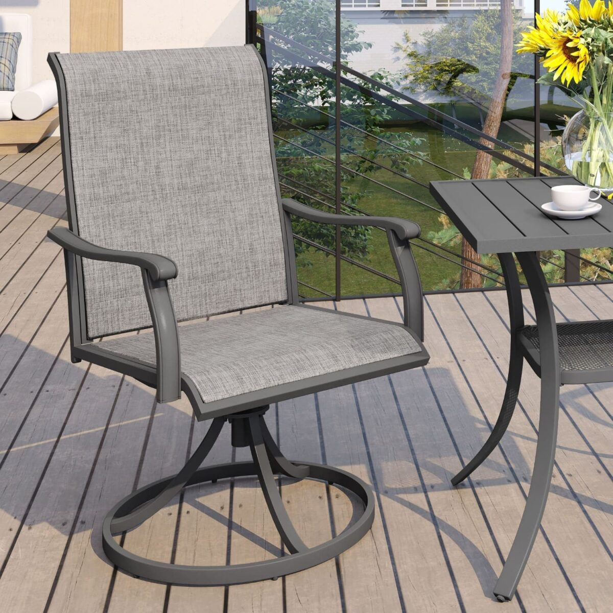 swivel chair
