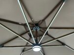 beige parasol ribs