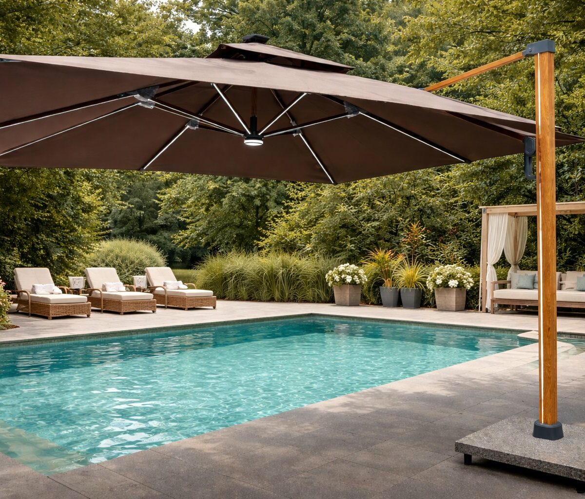 cantilever parasol web